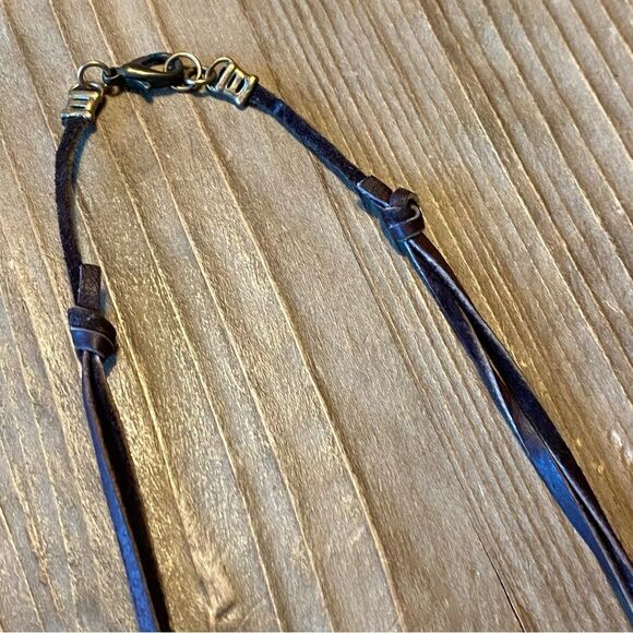 J.Forks Turquoise Pendant Necklace - Texas Artist Made - Picture 11 of 12